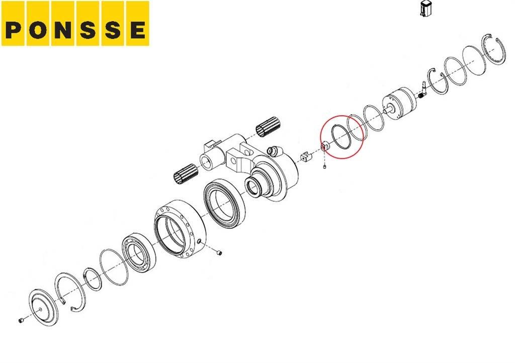 Ponsse 0013995 油壓
