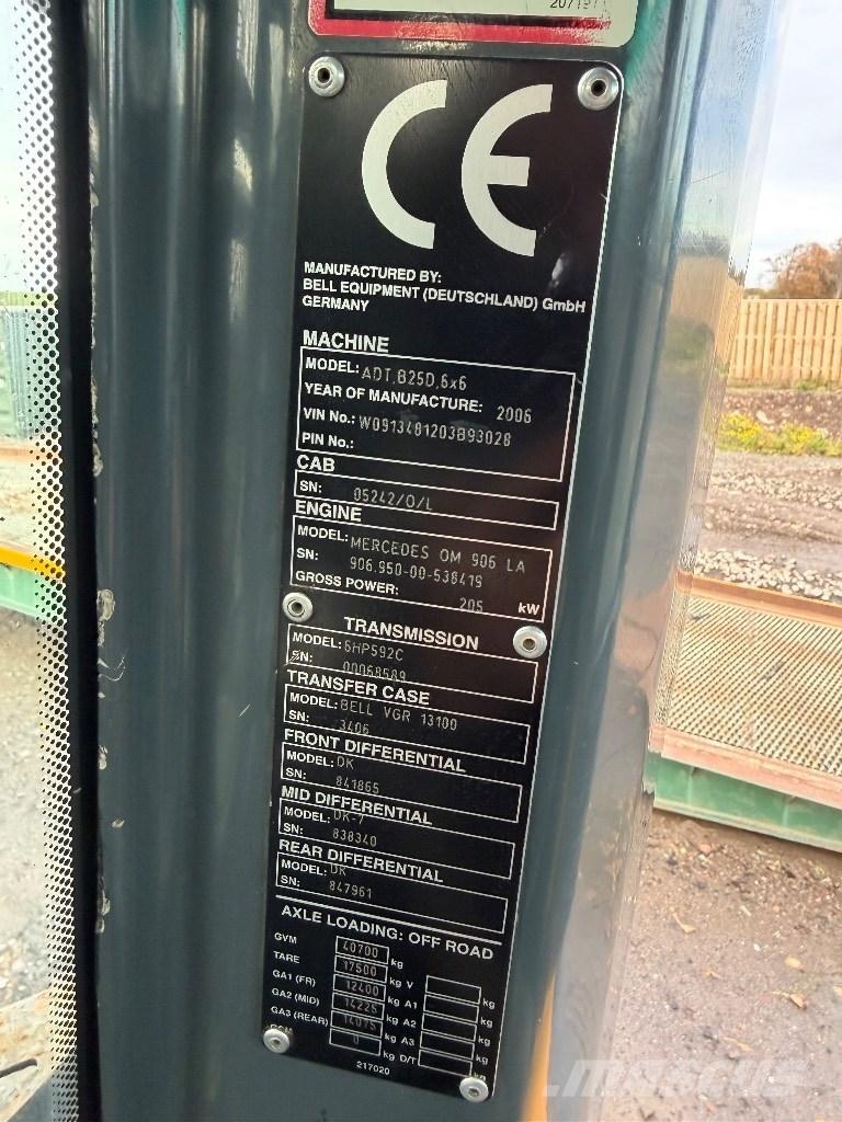 Bell B 25 D 鉸接式起吊車