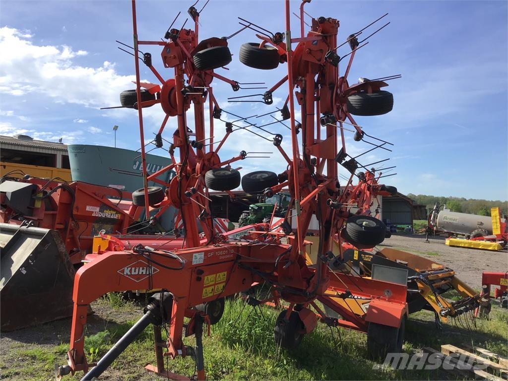Kuhn GF10601TO 耙與翻草機