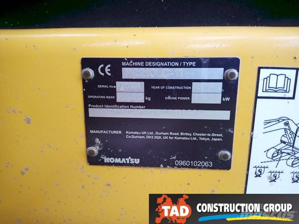 Komatsu PC210LC-11 履帶式 挖土機/掘鑿機/挖掘機