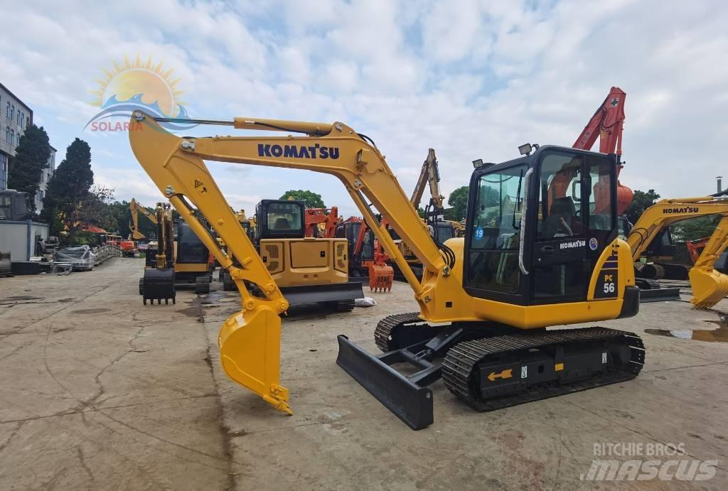 Komatsu PC 56-7 小型挖土機/掘鑿機<7t(小型挖掘機)