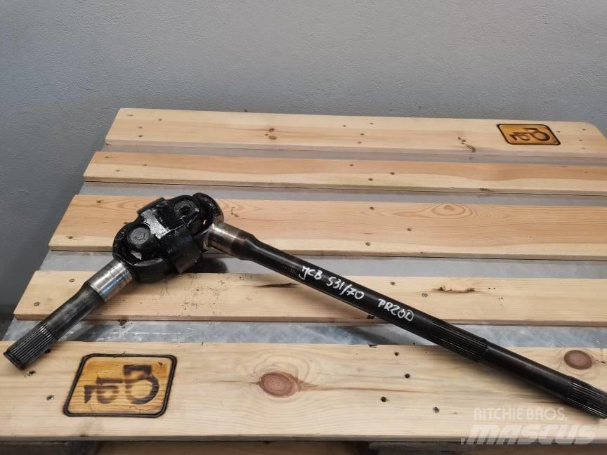 JCB 527 front axle 軸