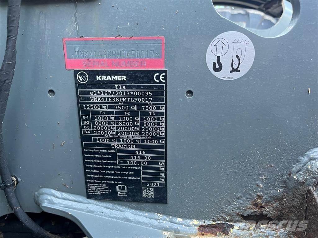 Kramer KT 507 伸縮臂操作車