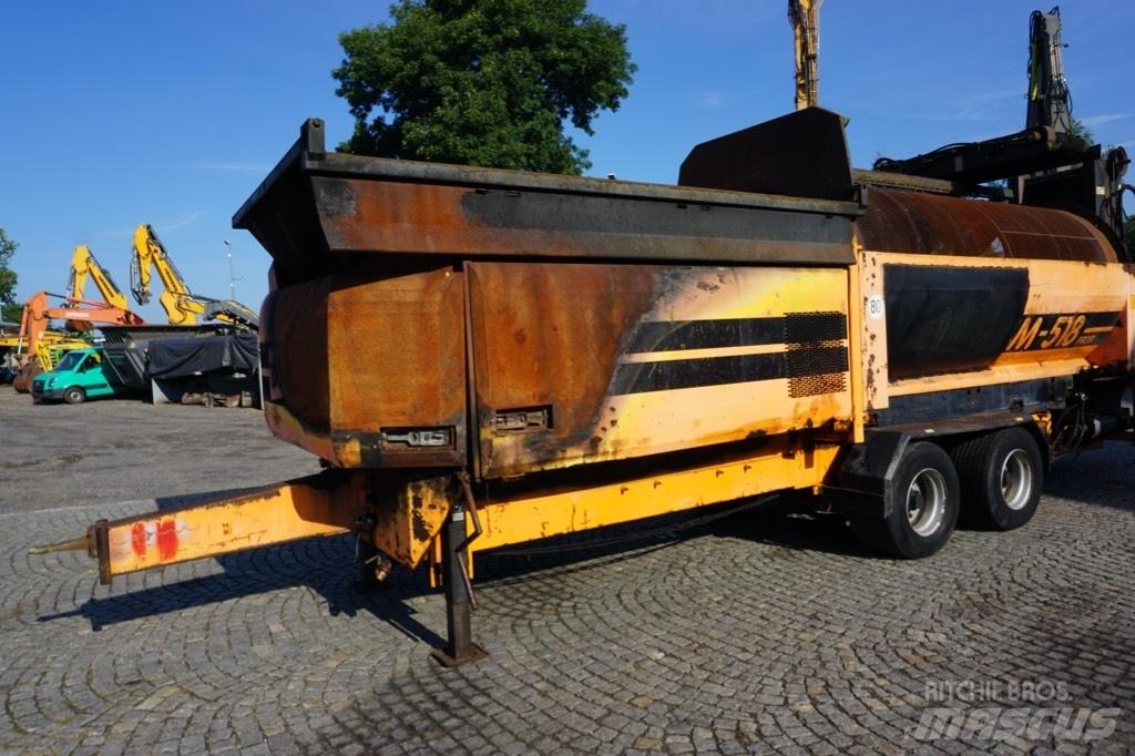 Doppstadt SM 518 移動式篩選機