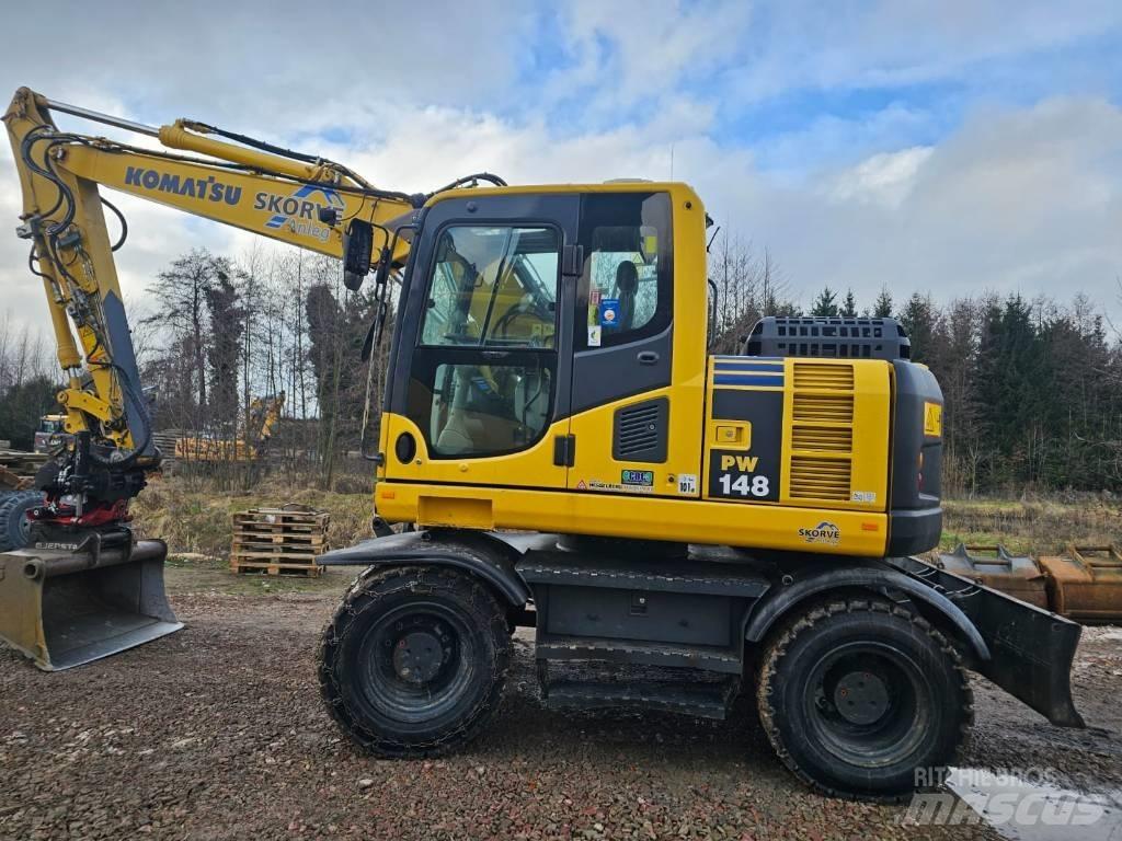 Komatsu PW148-8 旋轉式挖土機/掘鑿機/挖掘機