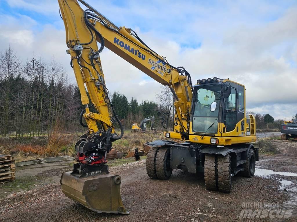 Komatsu PW148-8 旋轉式挖土機/掘鑿機/挖掘機