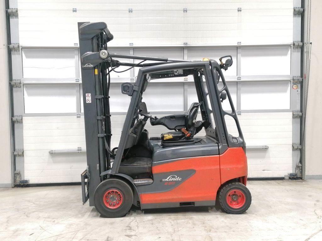 Linde E20-01 電動堆高機