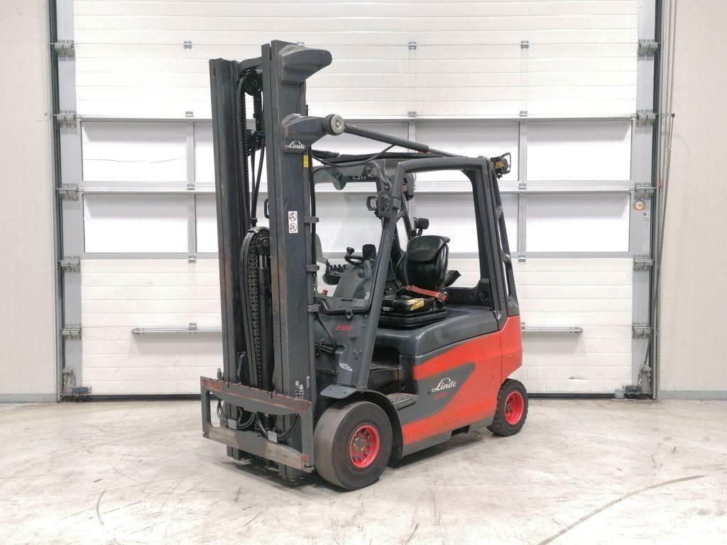 Linde E20-01 電動堆高機