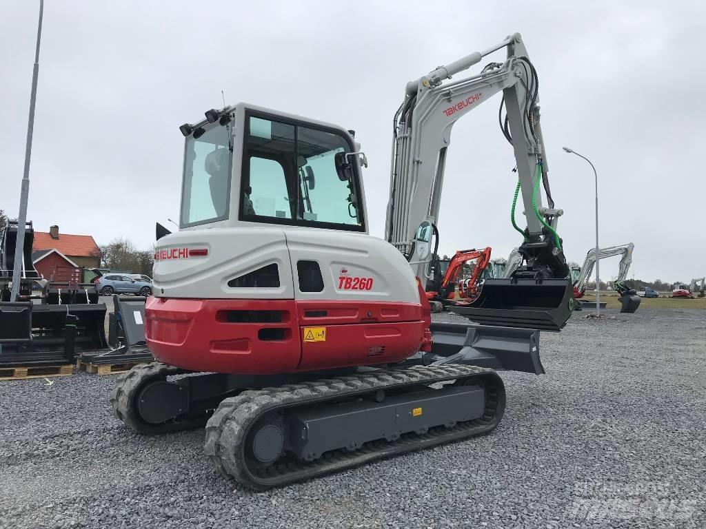 Takeuchi TB260 小型挖土機/掘鑿機<7t(小型挖掘機)