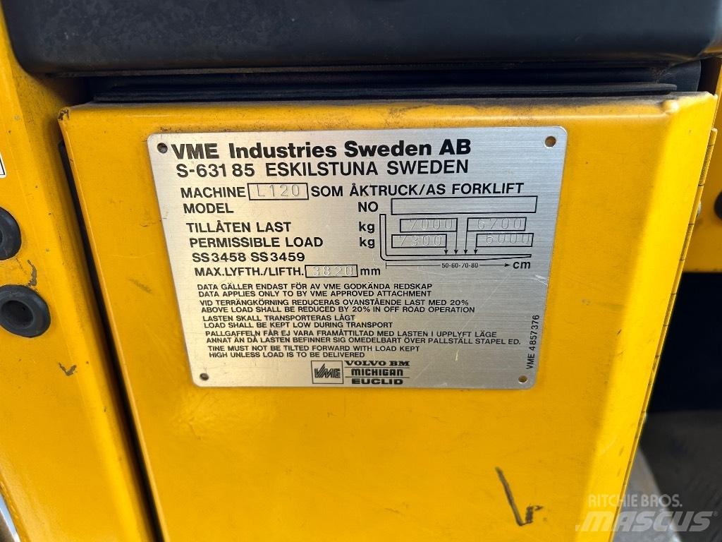 Volvo L 120 輪胎式裝載機