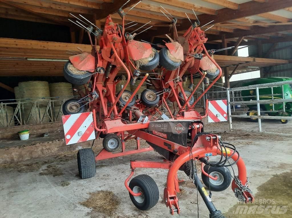 Kuhn Gf10802 tg2 耙與翻草機