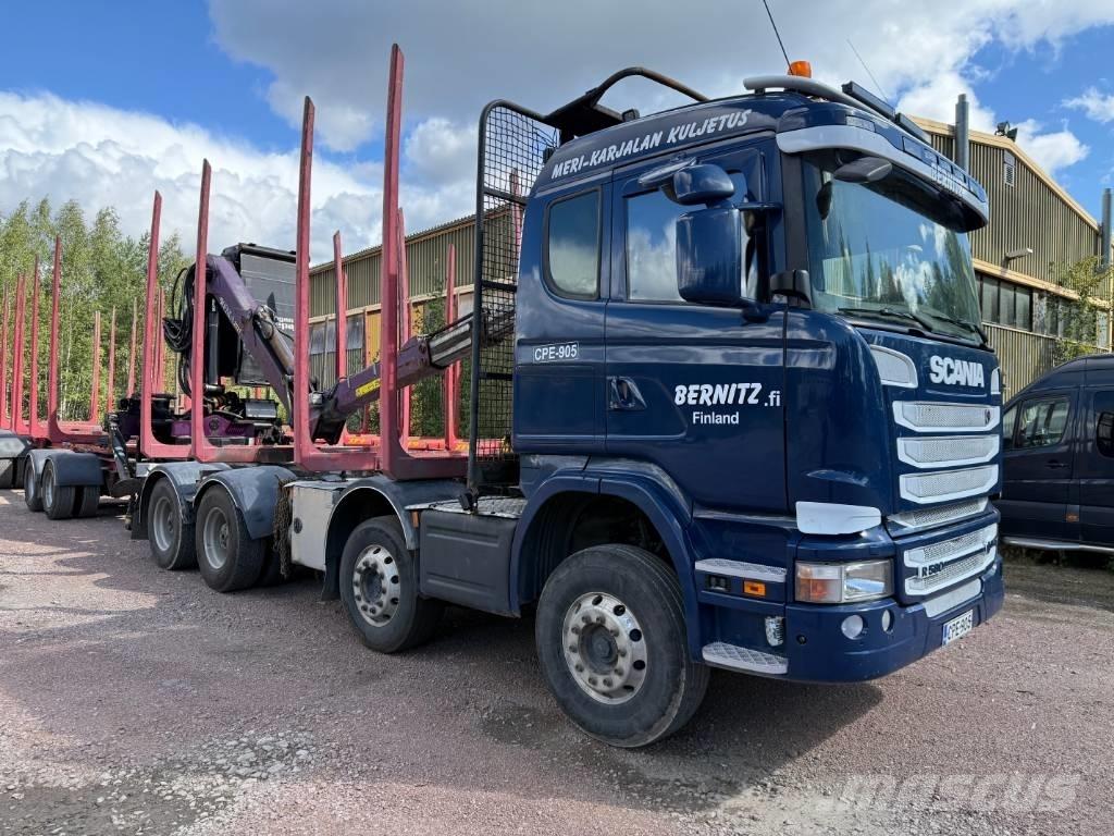 Scania R 580 木材貨車