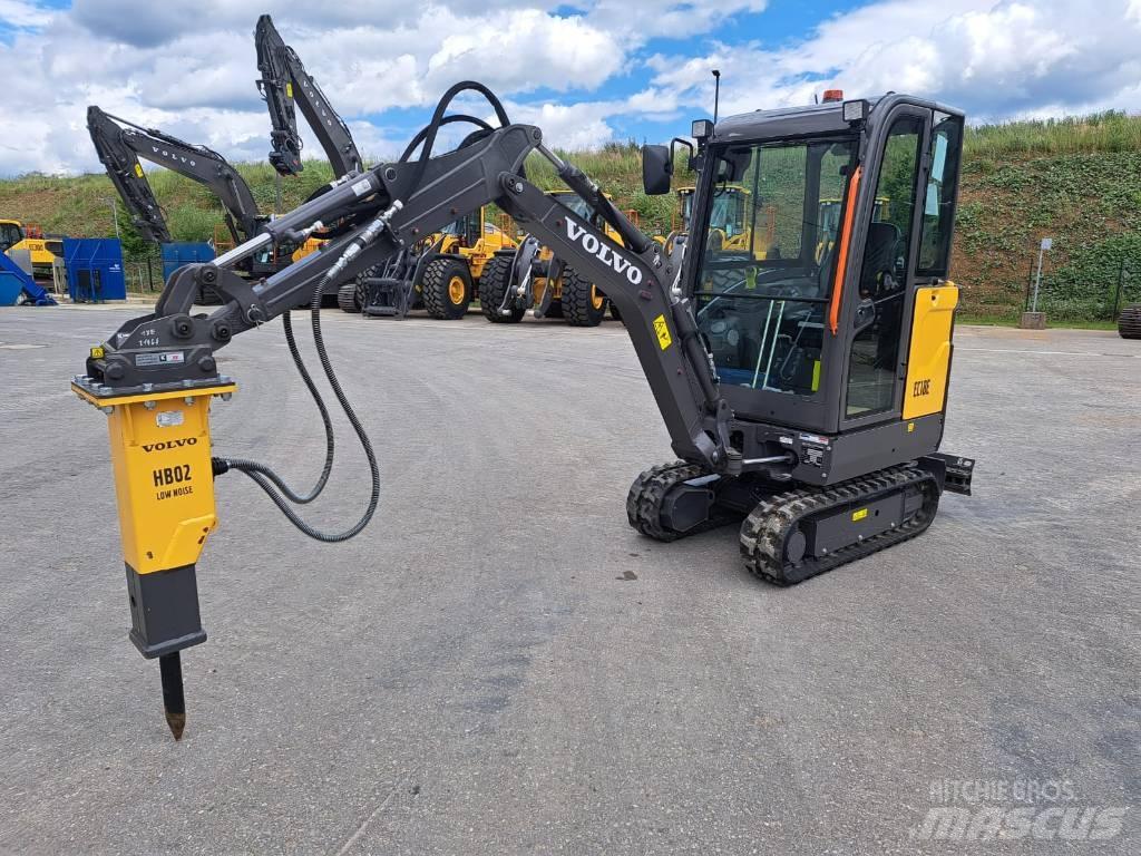 Volvo EC 18 E 小型挖土機/掘鑿機<7t(小型挖掘機)