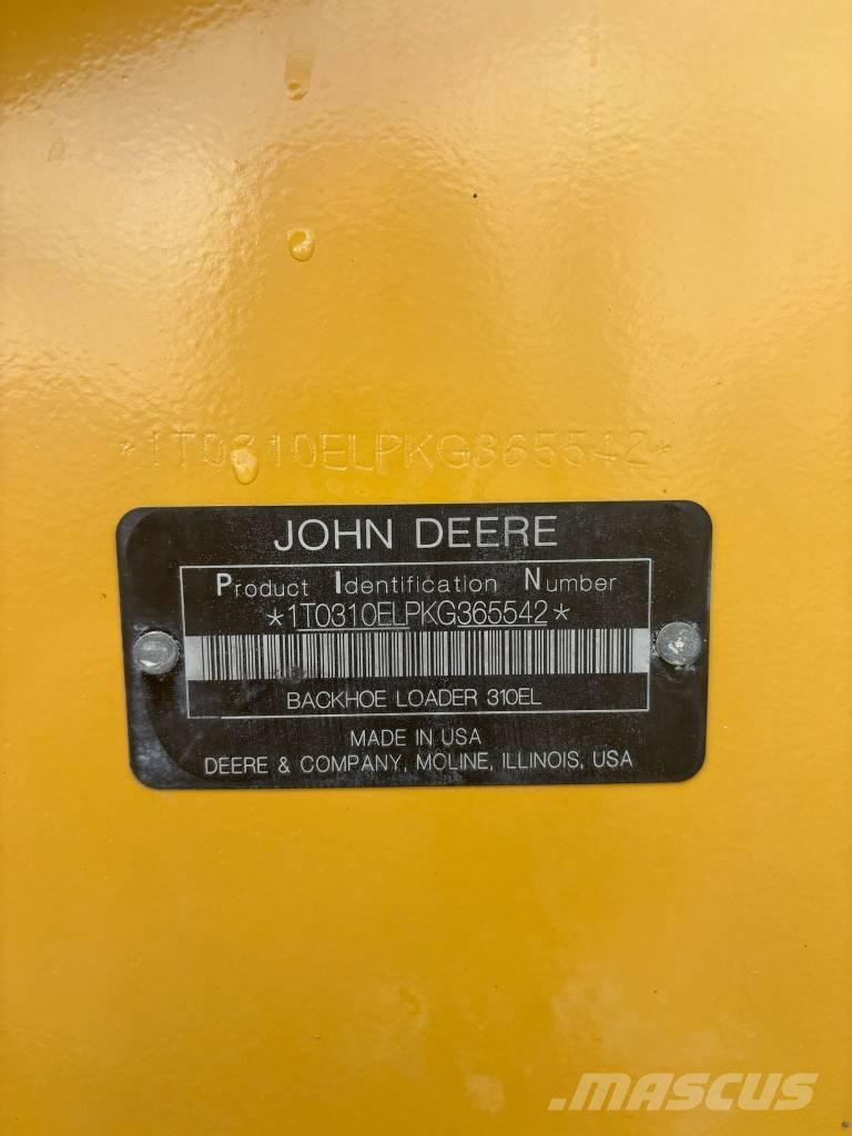 John Deere 310L EP 反鏟裝載機