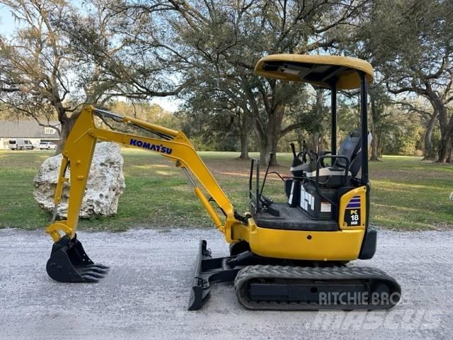 Komatsu PC18MR-2 小型挖土機/掘鑿機<7t(小型挖掘機)