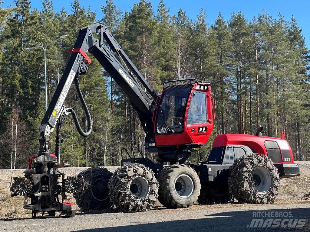 Komatsu 931 收穫機