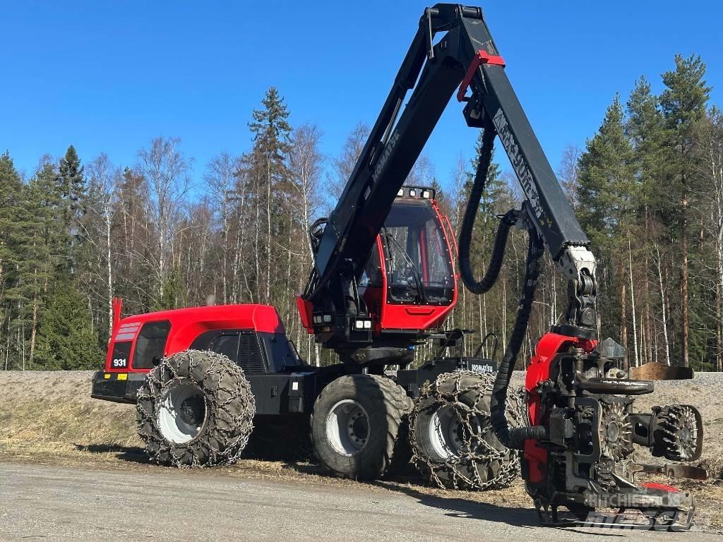 Komatsu 931 收穫機