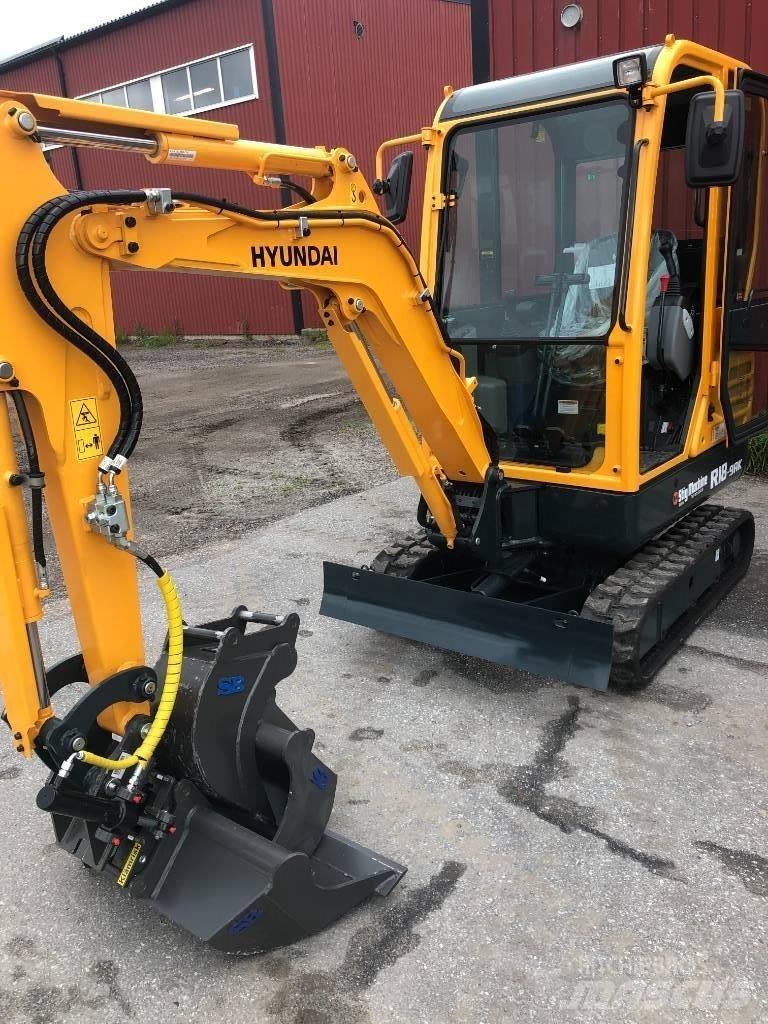Hyundai R18 - 9AK 小型挖土機/掘鑿機<7t(小型挖掘機)