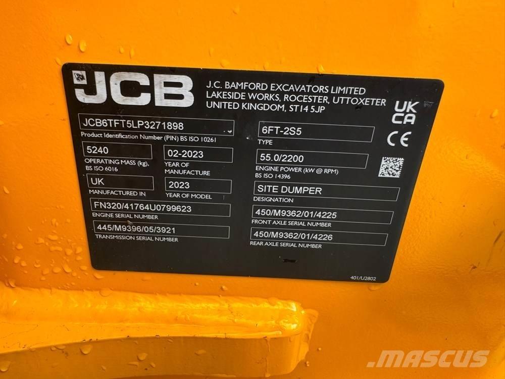 JCB 6T-2FT 側卸礦車