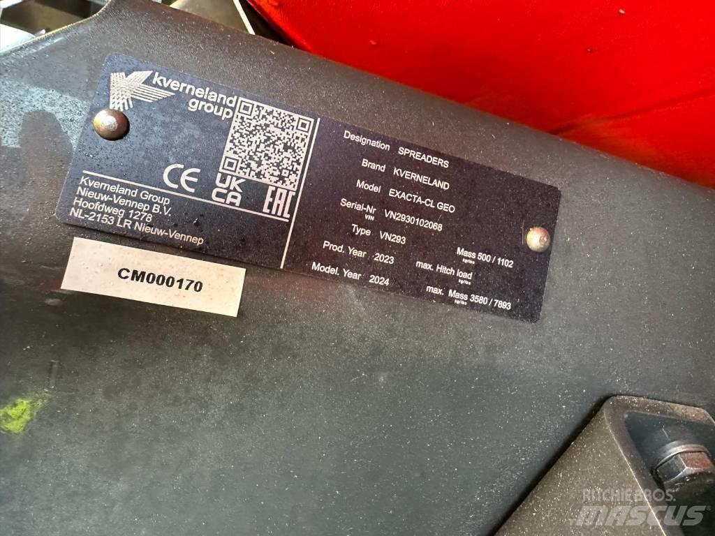Kverneland CL 1300 礦物撒布機