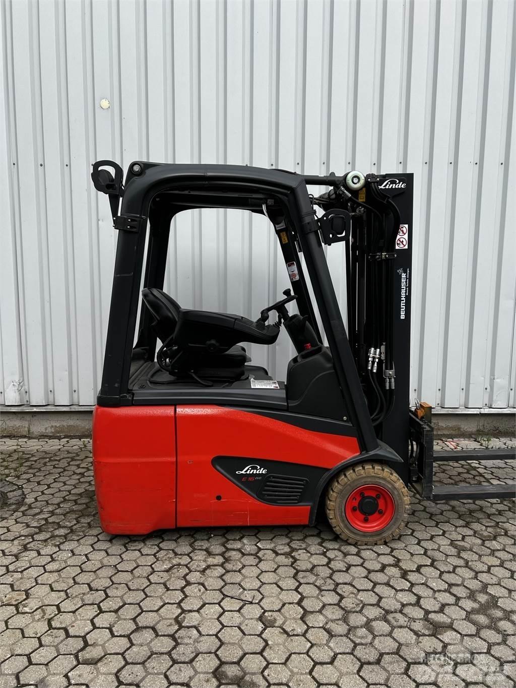 Linde E16C 電動堆高機