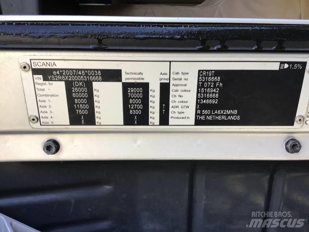 Scania R 560 曳引機組件