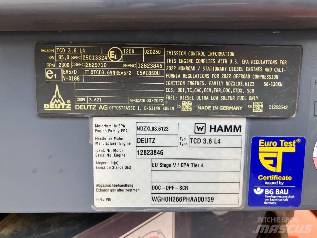 Hamm H12i 土壤壓實機