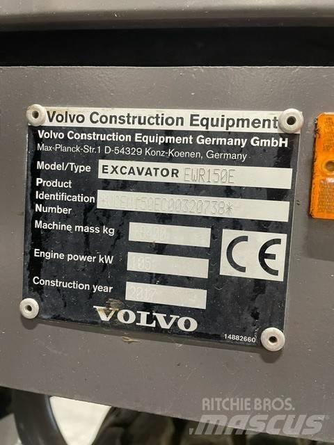 Volvo EWR150E 旋轉式挖土機/掘鑿機/挖掘機