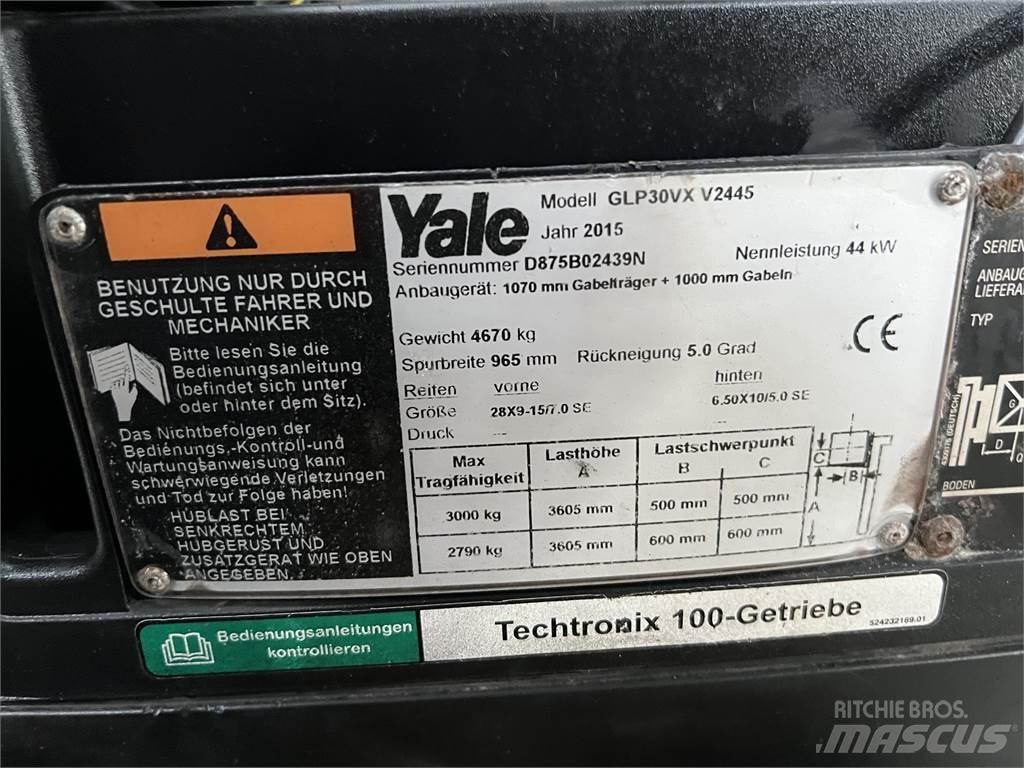 Yale GLP30VXV2445 液化石油氣LPG卡車