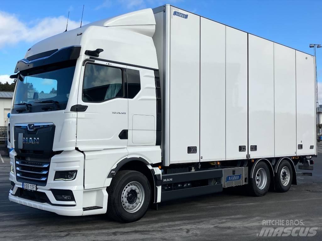 MAN TGX 26.520 貨箱式卡車