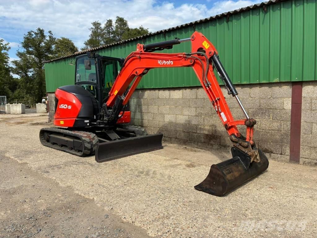 Kubota U 50-5 小型挖土機/掘鑿機<7t(小型挖掘機)