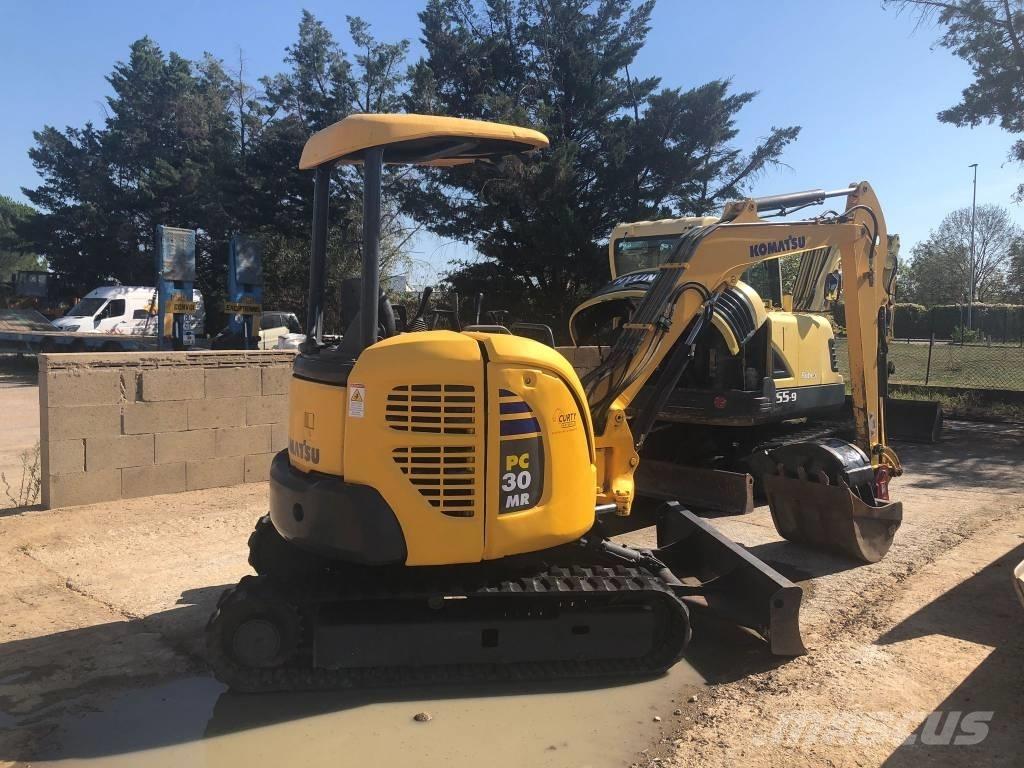 Komatsu PC 30 MR-2 小型挖土機/掘鑿機<7t(小型挖掘機)
