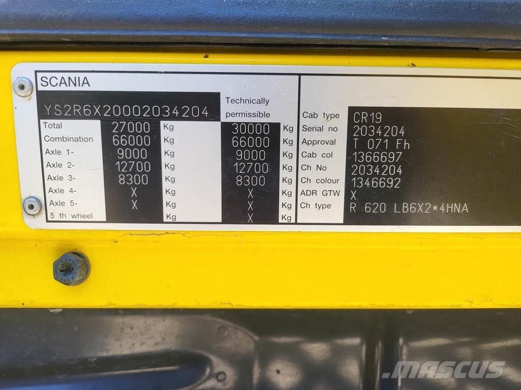 Scania R620 6X2*4 傾卸式卡車