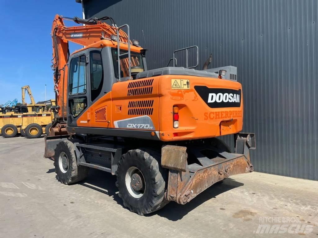 Doosan DX170W-5 旋轉式挖土機/掘鑿機/挖掘機