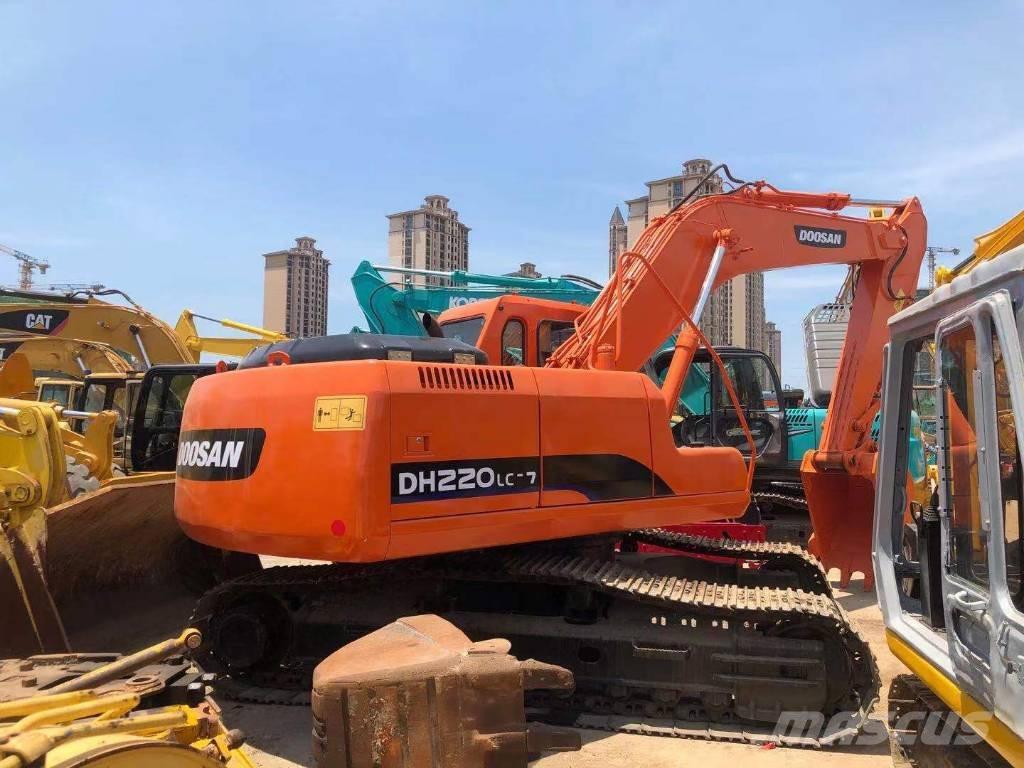 Doosan DH 220 LC-7 履帶式 挖土機/掘鑿機/挖掘機