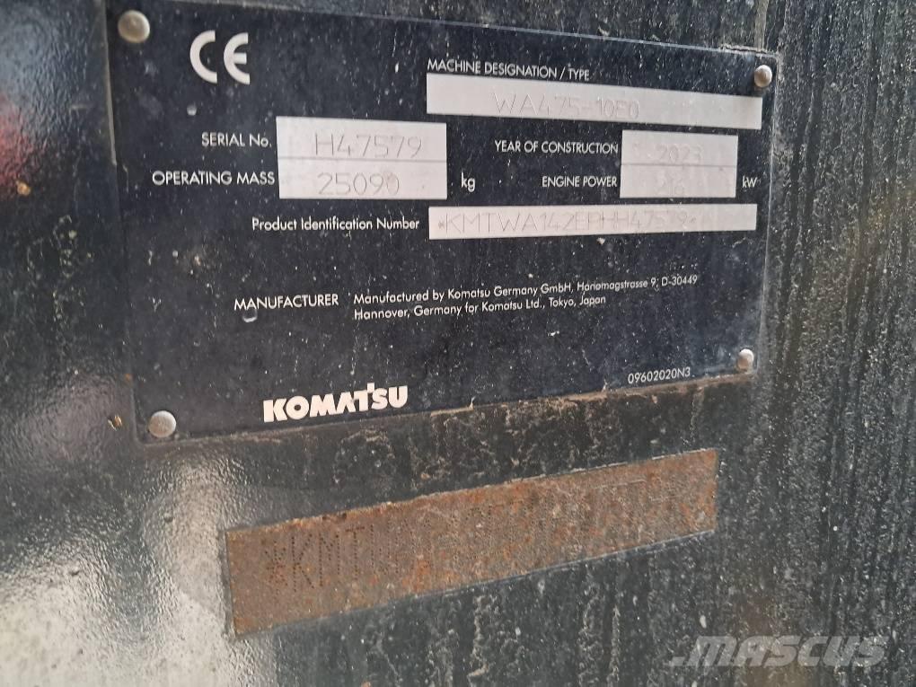 Komatsu WA475-10E0 輪胎式裝載機