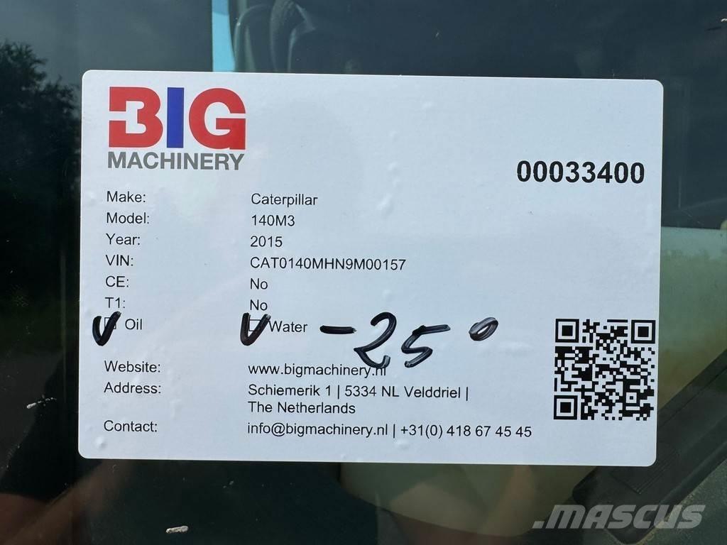 CAT 140M3 平土機