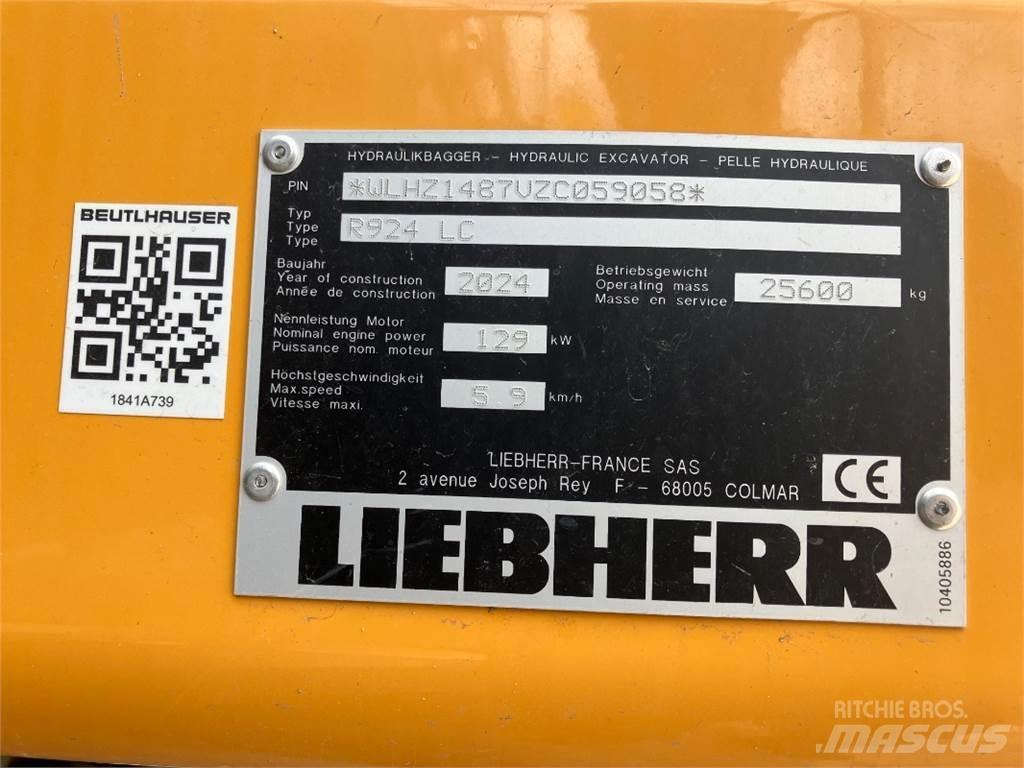 Liebherr R924 履帶式 挖土機/掘鑿機/挖掘機