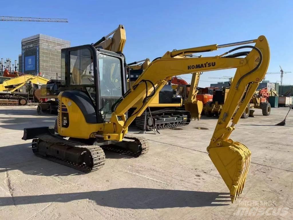 Komatsu PC 35 小型挖土機/掘鑿機<7t(小型挖掘機)
