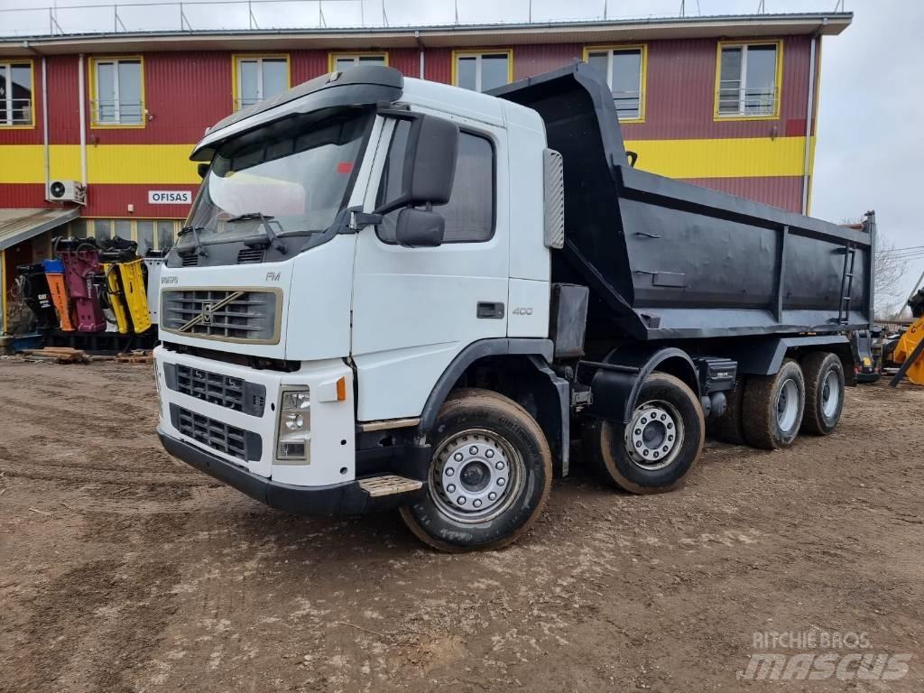 Volvo FM400 8x4 裝載運輸卡車