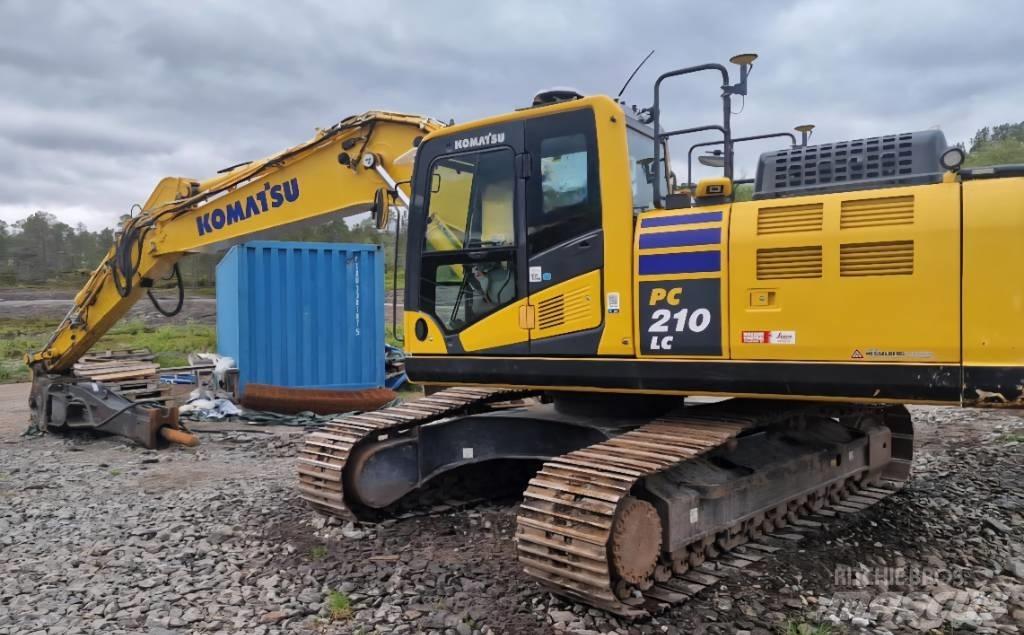 Komatsu PC 210 LC 履帶式 挖土機/掘鑿機/挖掘機