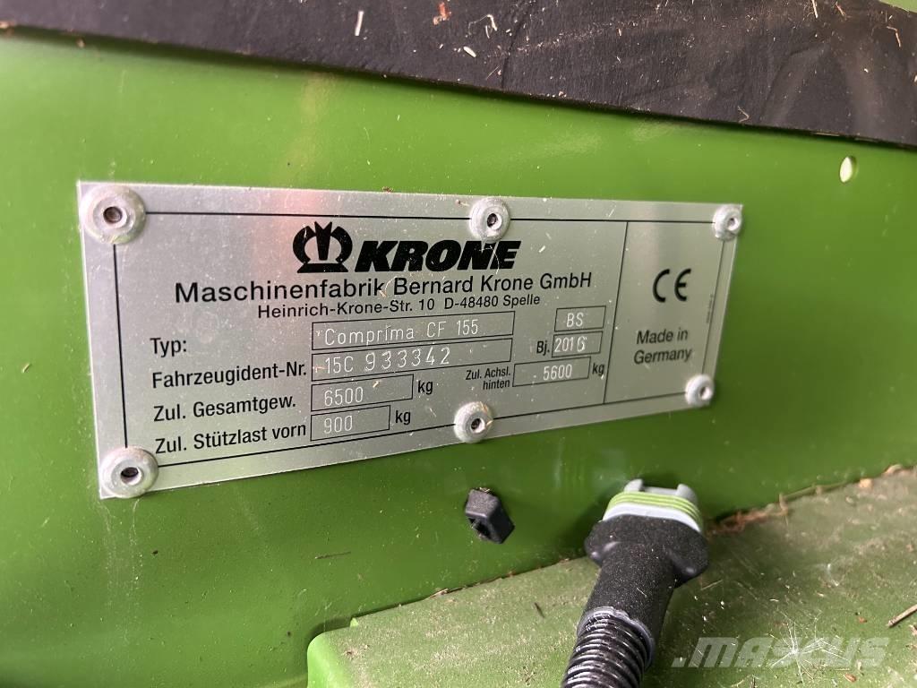 Krone CF155XC 圓型牧草打包機
