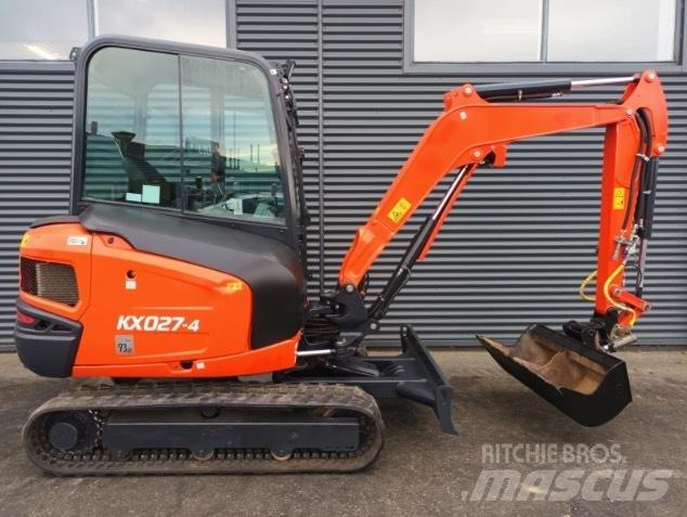 Kubota kx027-4 小型挖土機/掘鑿機<7t(小型挖掘機)