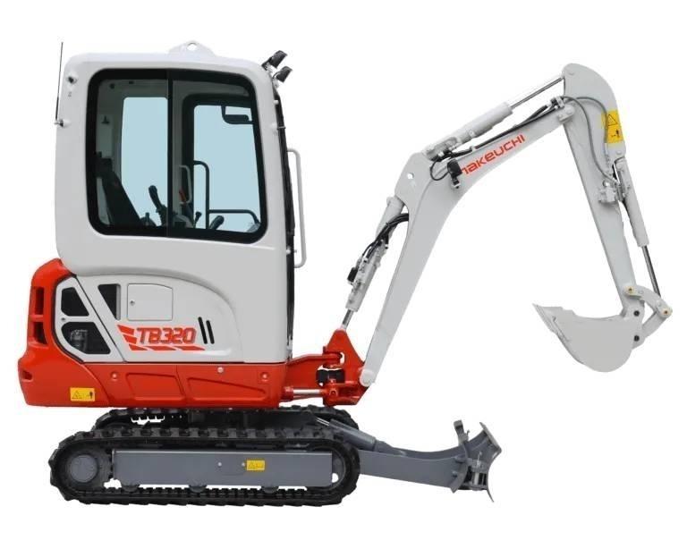 Takeuchi TB320 小型挖土機/掘鑿機<7t(小型挖掘機)