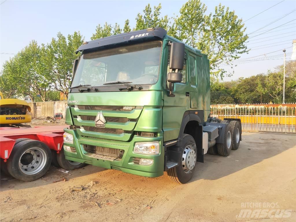 Howo 375 6x4 曳引機組件