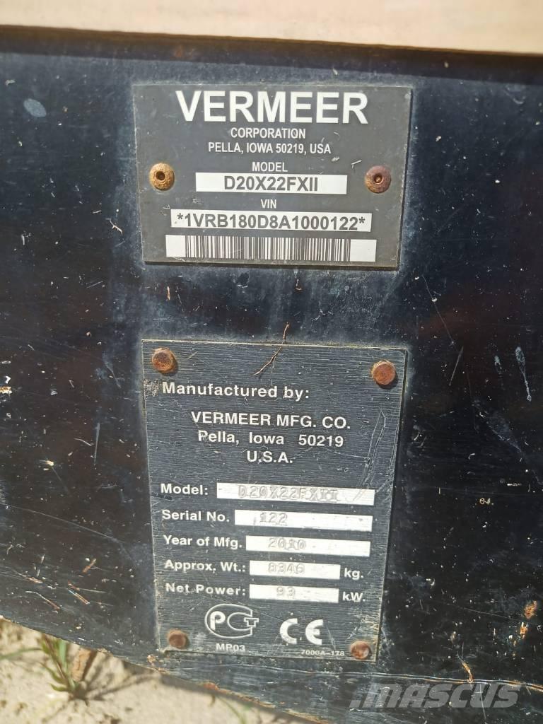Vermeer 20x22SII 水平/臥式定向鑽機設備