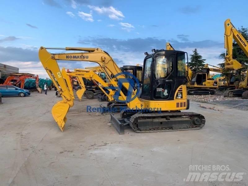 Komatsu PC 55 MR 小型挖土機/掘鑿機<7t(小型挖掘機)