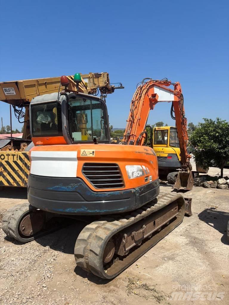 Doosan DX 80 R 中型挖土機/掘鑿機/挖掘機 7t-12t