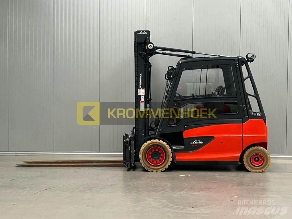 Linde E 50 HL 電動堆高機