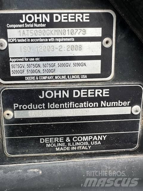 John Deere 5090 GN 曳引機